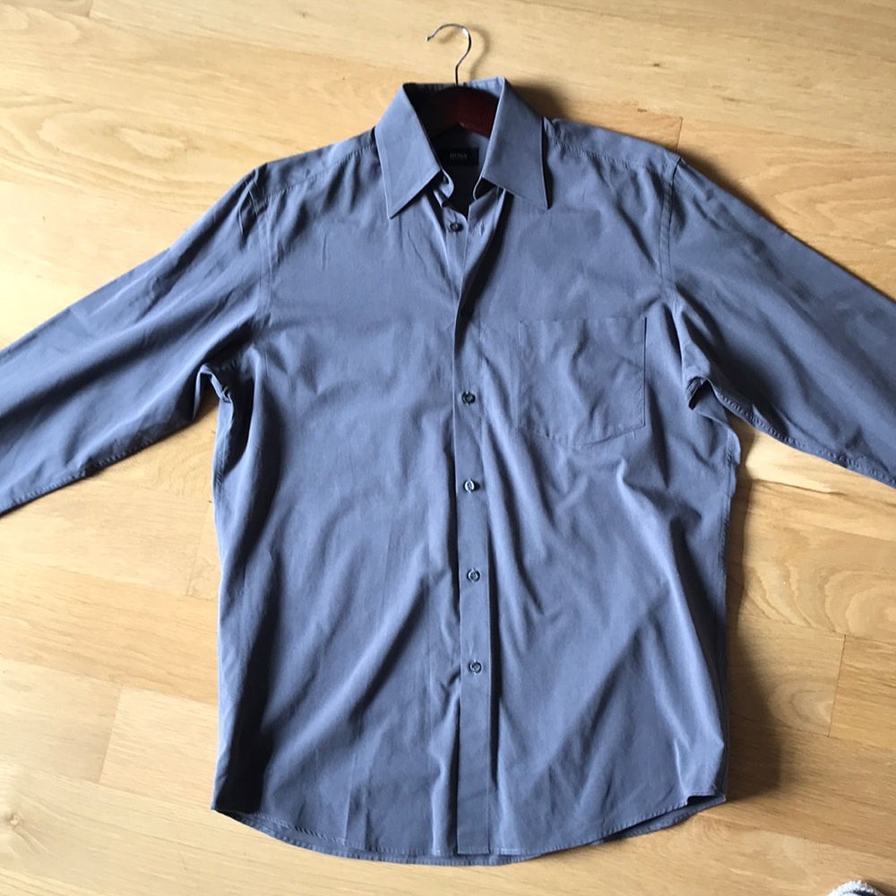 Hugo Boss Gray Button Down - Picture 3 of 3